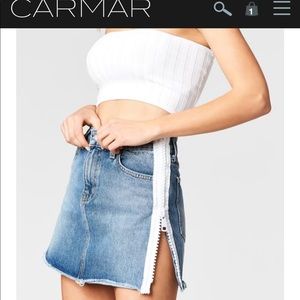 COPY - CARMAR zip skirt